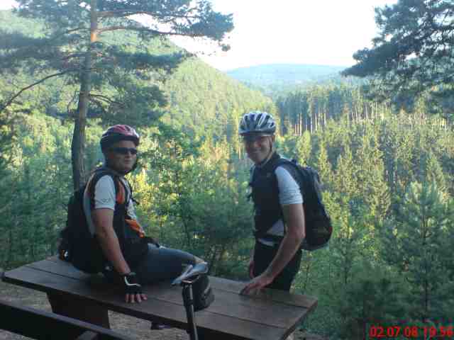 Christians-Eck. Blick in den Nationalpark 